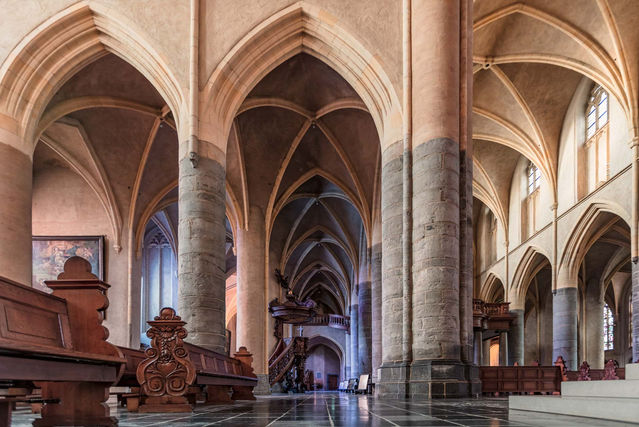 A Moment of Silence in St. Christopher’s Cathedral